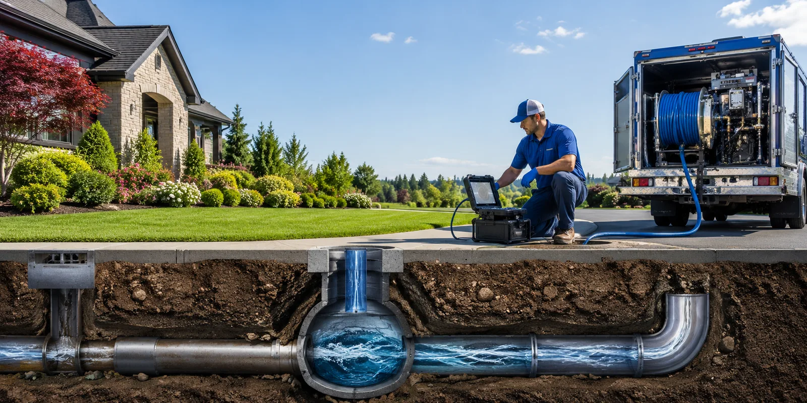 Drainage restoration information for New Middletown, OH